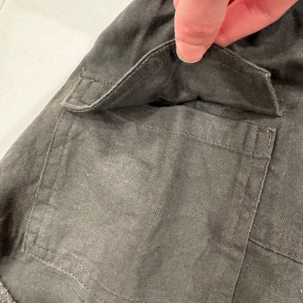 3 for $10 Hollister Ultra High-Rise Soft Short Gray Medium Pockets Grey - Picture 8 of 14